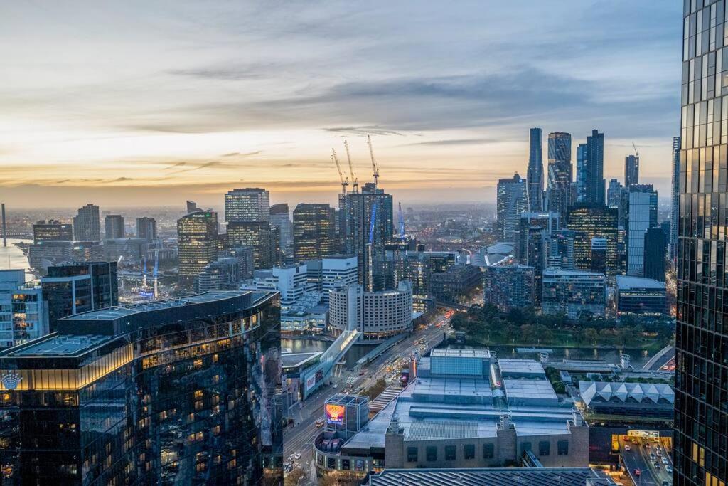 Luxe Haven - 42Nd Floor Panoramic City Views Melbourne City Exterior foto